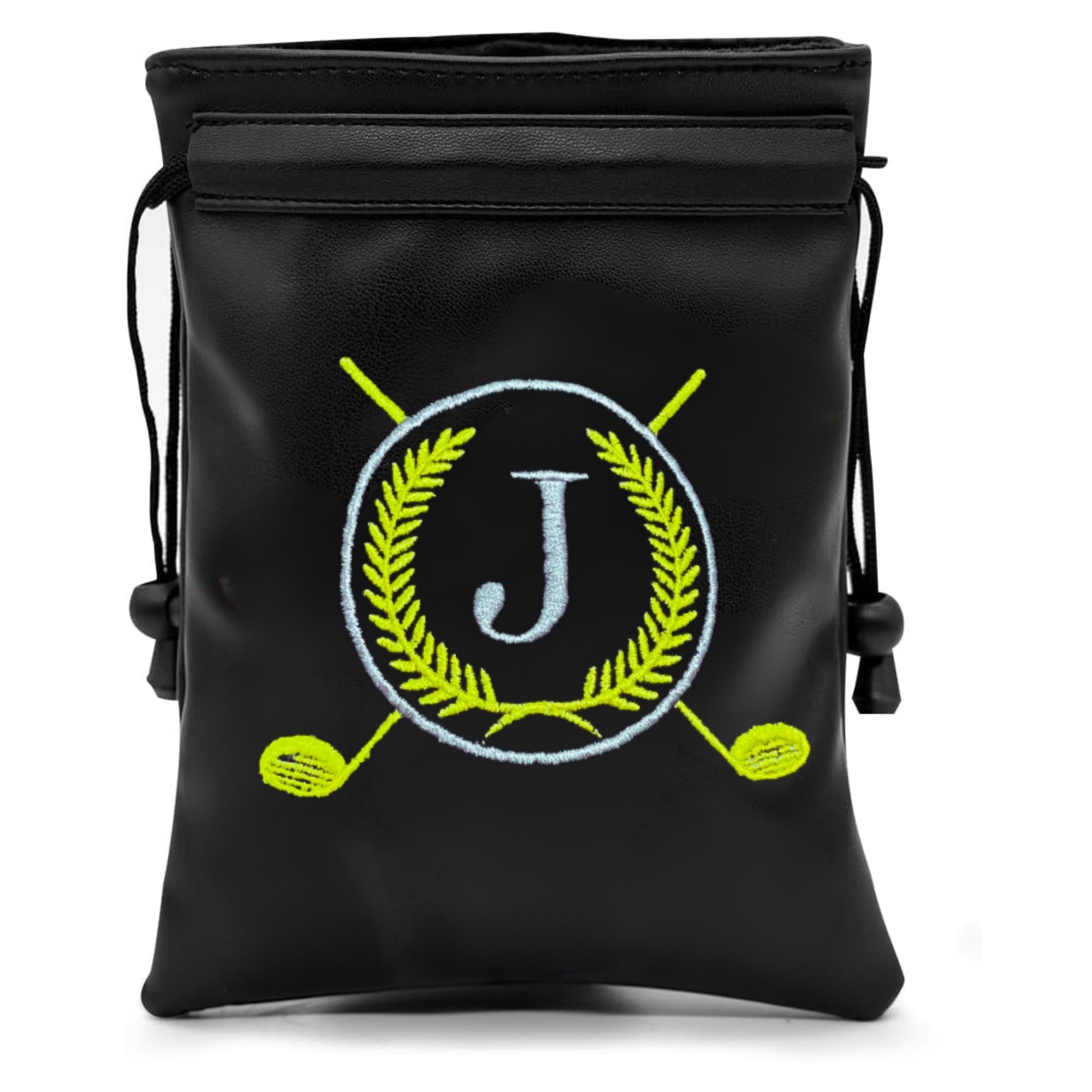 Golf Equipment Drawing - Komik Golf Değerli Eşya Çantası, PU