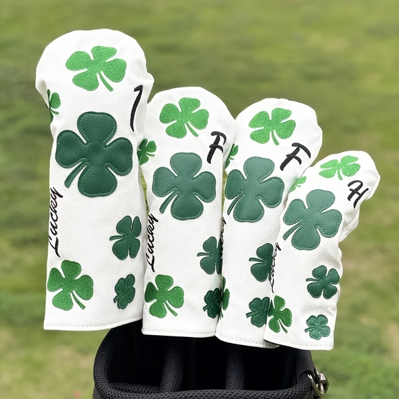 Golf Equipment Storage - Şık Yonca Golf Sopası Başlıkları -