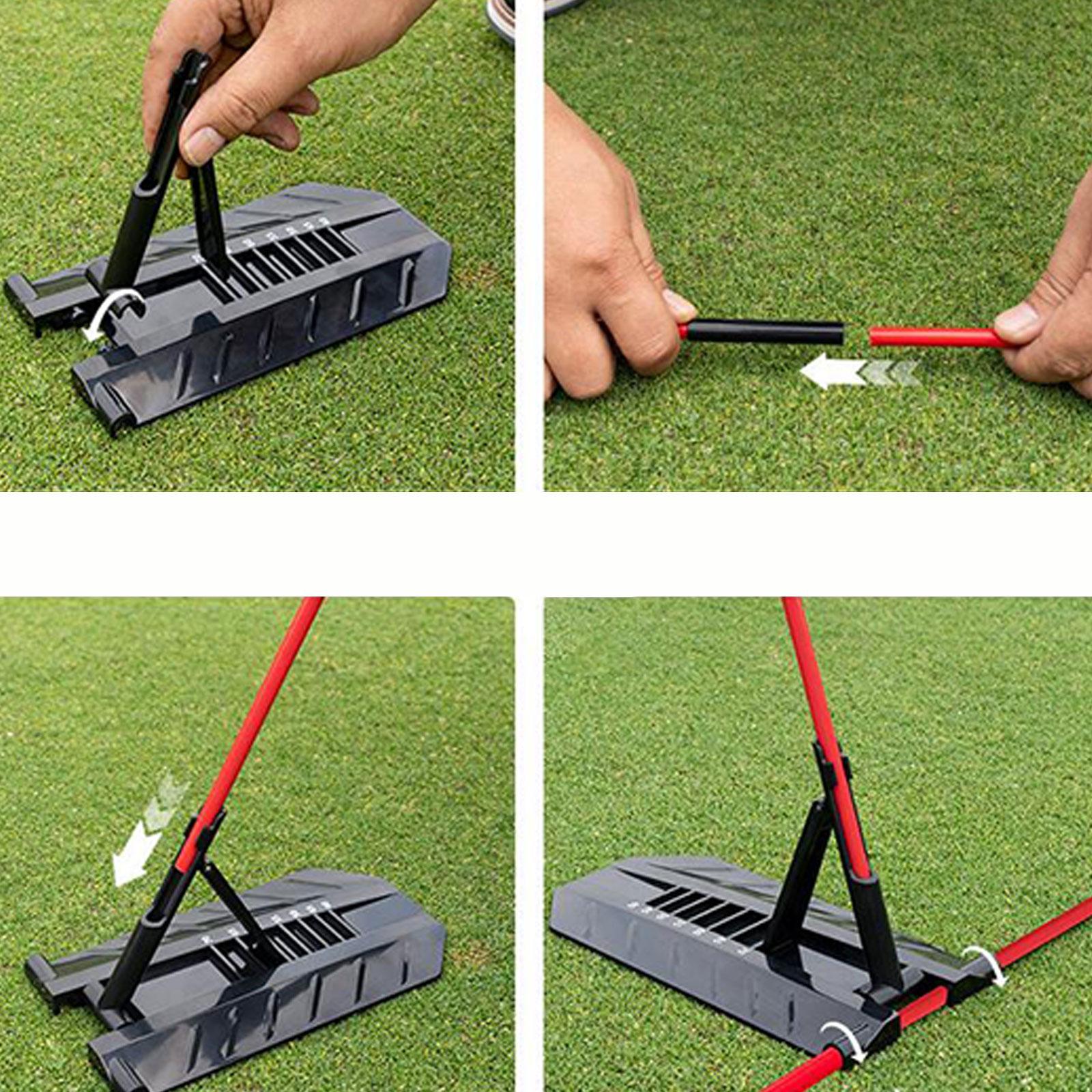 Alignment Stick Set - Profesyonel Golf Salınım Antrenörü Ayarlanabilir Golf