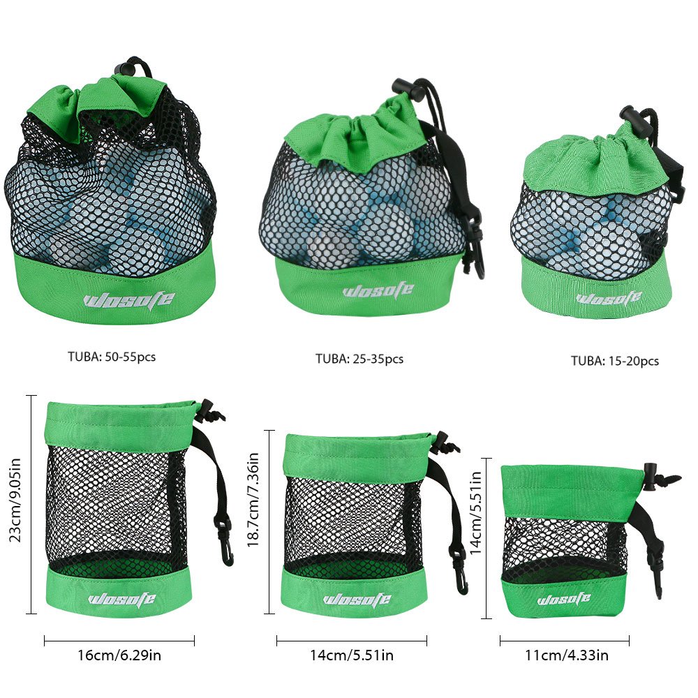 Golf Equipment Drawing - Naylon İpli Örgü Golf Çantası Taşınabilir