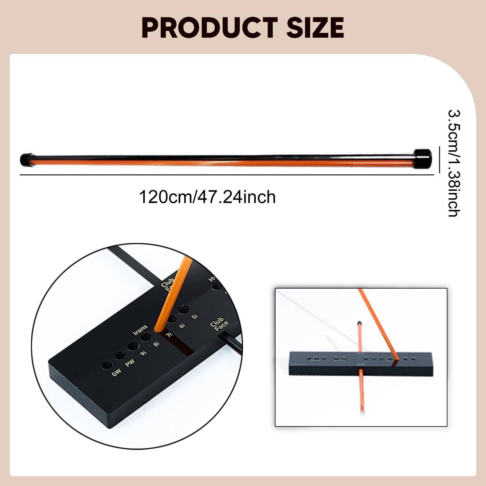 12 Açı Ayarlı Golf Salınım Ant - Alignment Stick Set incelemesi ve fiyatı