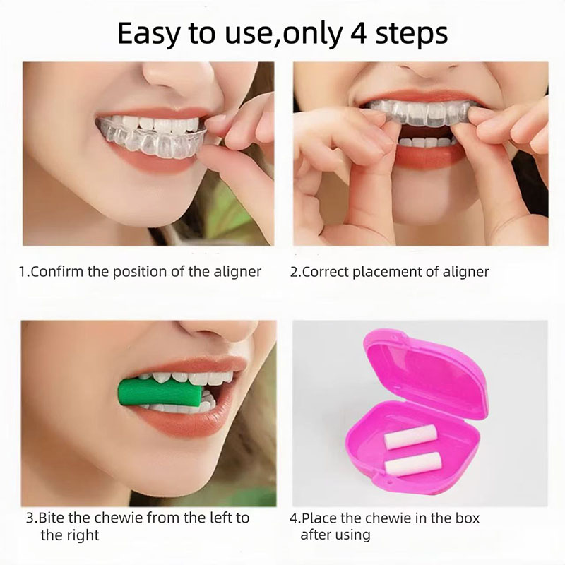5 çift/takım Diş Çiğneme Hizal - Alignment Stick Set incelemesi ve fiyatı