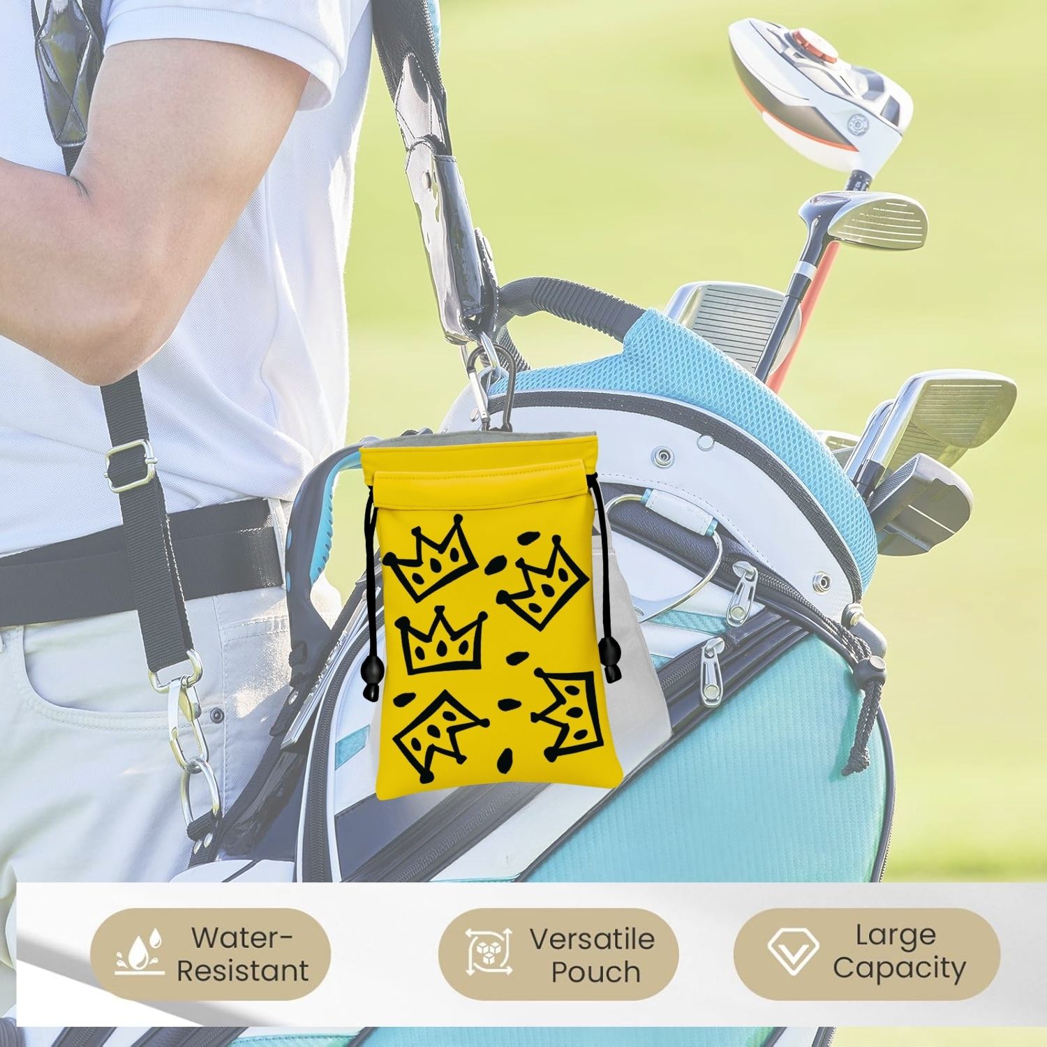 Crown Golf Değerli Eşya Çantas - Golf Equipment Drawing incelemesi ve fiyatı