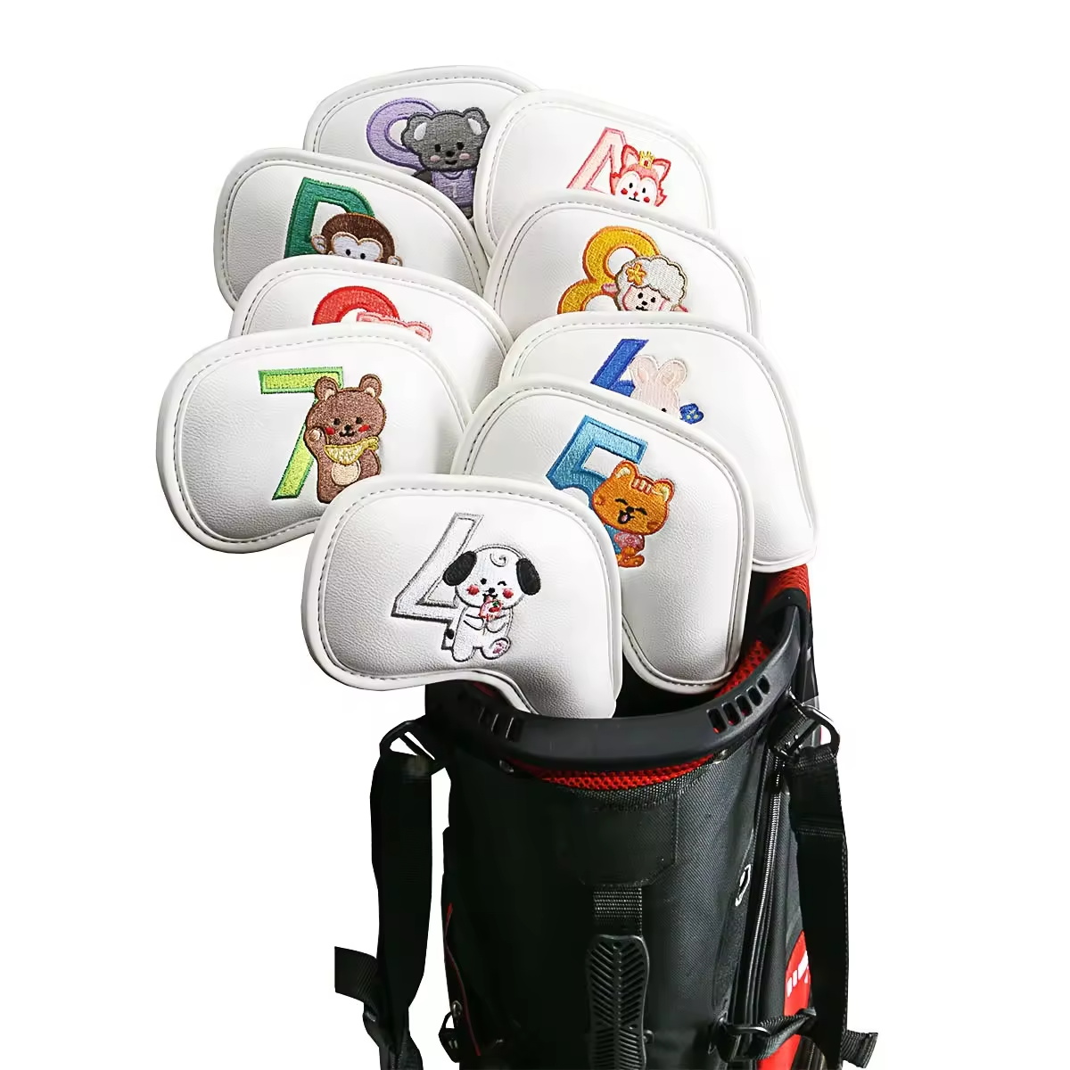 9 adet sevimli karikatür hayva - Golf Equipment Storage incelemesi ve fiyatı